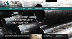 Desktop Screenshot of calibermidstream.com