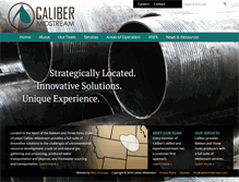 Tablet Screenshot of calibermidstream.com